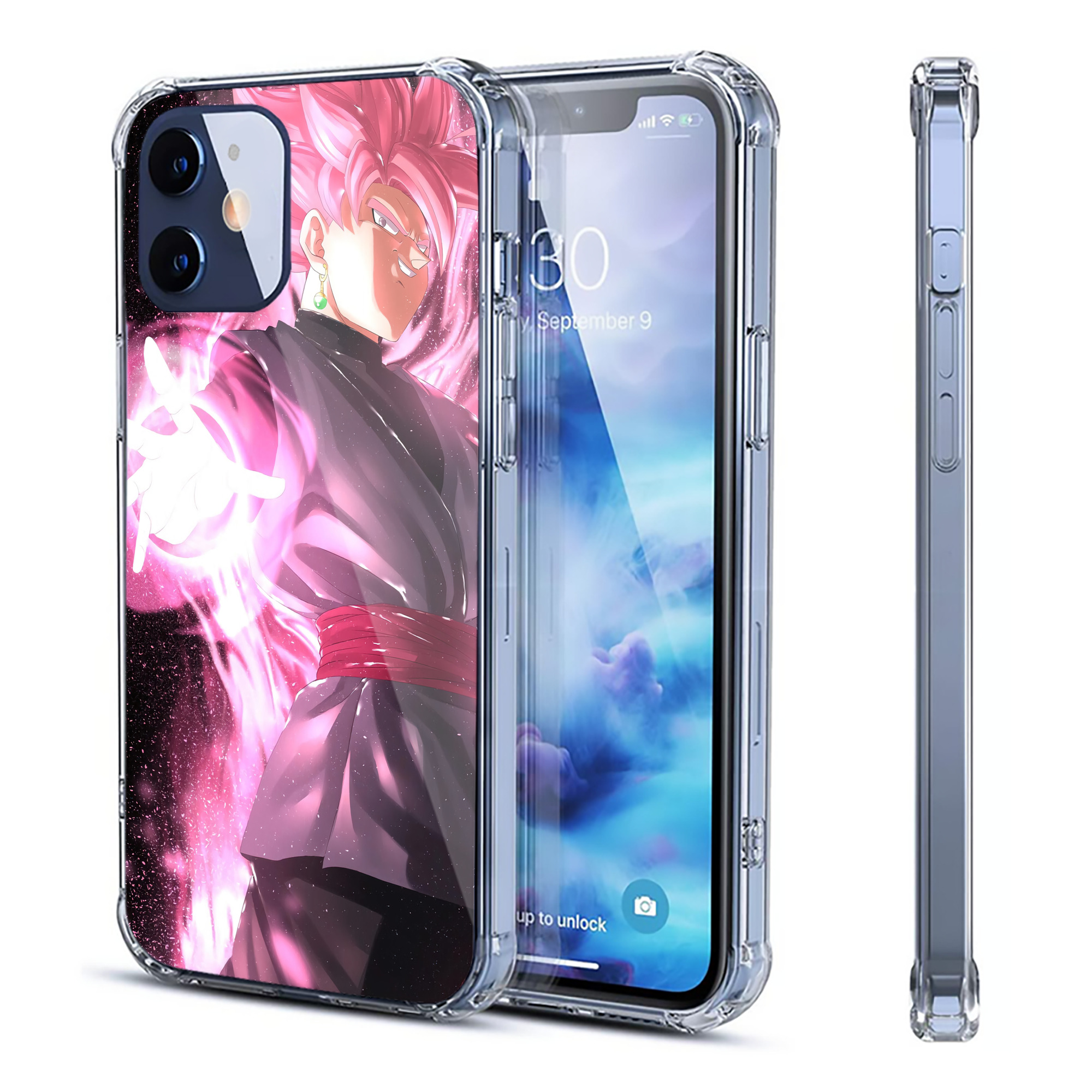 （画像用） ドラゴンボール DRAGON BALL 【iPhone 12シリーズ対応】透明スマホケース（クリアソフトケース）